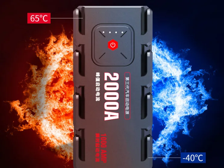 Обновленный 80000mah 2000A пиковый пусковой стартер светодиодный фонарик Банк питания Авто аккумулятор телефон зажимы питания для 12V автомобиля лодки