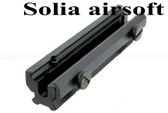 

Tactical 20mm to 20mm Raising Weaver Rail Rifle Scope Mount Base For Hunting
