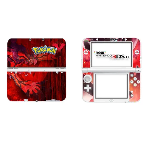 Виниловая наклейка на кожу наклейка на 3DS XL Скины Наклейка s для нового 3DS LL виниловая Защитная Наклейка-для Pokemon GO - Цвет: DSLL0014