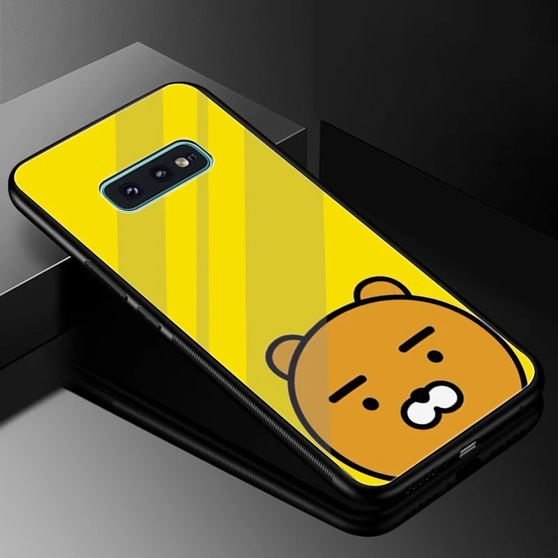 Чехол из смешного какао-стекла для Samsung Galaxy Note 8 9 S10 S7 Edge S8 S9 Plus | Мобильные телефоны