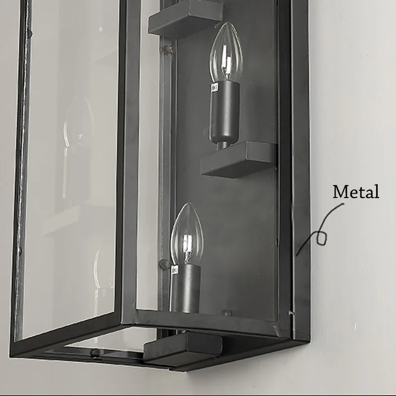 Винтажный настенный светильник в стиле индастриал старинная лампа Эдисона лофт