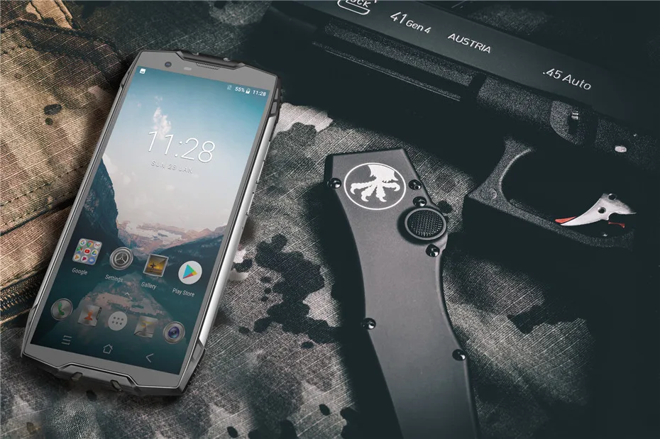 Blackview BV6800 Pro, Android 8,0, 6580 мА/ч, Беспроводная зарядка, 4 Гб+ 64 ГБ, четыре ядра, 16,0 Мп, IP68, ударопрочный, водонепроницаемый, 4G мобильный телефон