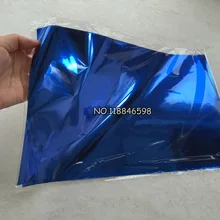 50 шт 20x29 см A4 синий цвет горячего тиснения фольги бумага для