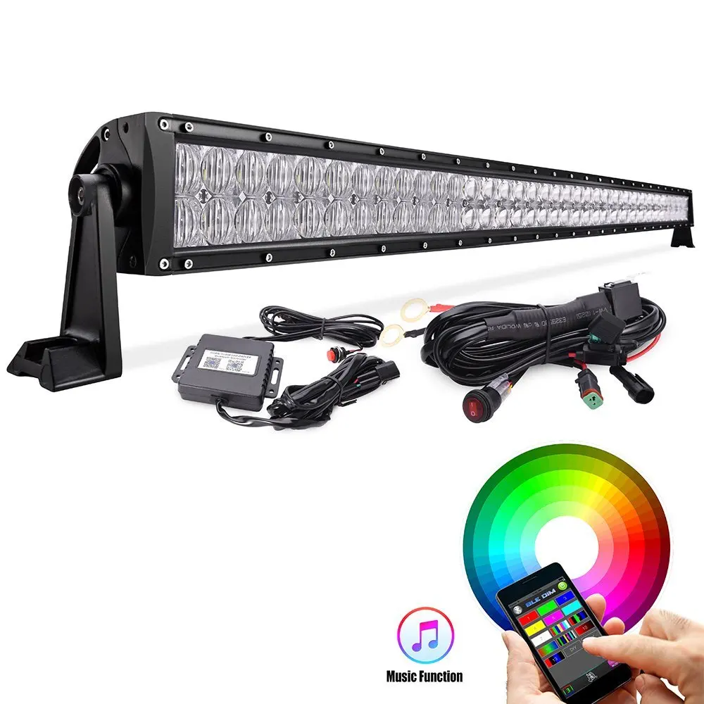 Светодиодсветильник панель 50 дюймов 5D 288 Вт RGB Bluetooth управление через приложение с
