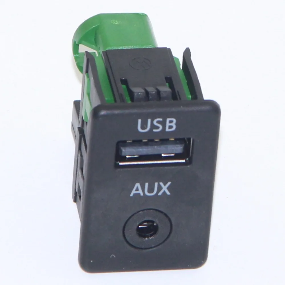Автомобиль AUX и USB Подключите коммутатор адаптер жгута проводов косичку CC 2009-2013