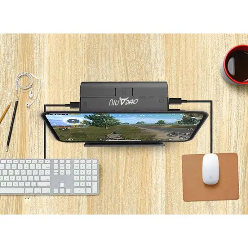 Shirlin G2 Plug And Play PUBG мобильный геймпад игровая клавиатура мышь Bluetooth для IOS Android игры