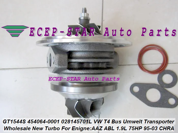 Турбокартридж CHRA Core GT1544S 454064 5002S 0002 028145701L LX для VW T4 BUS Transporter AAZ ABL 1.9L бесплатная