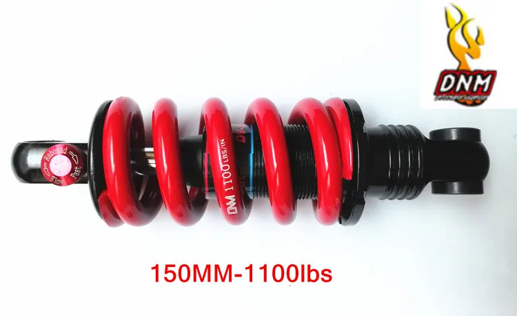 adjust 150mm11000lbs DNM велосипед, мотоцикл, Байк 125 мм 1250 фунт после Подвески типа регулируемый амортизатор масляной пружины Электрический скутер скейт - Цвет: adjust 150mm11000lbs