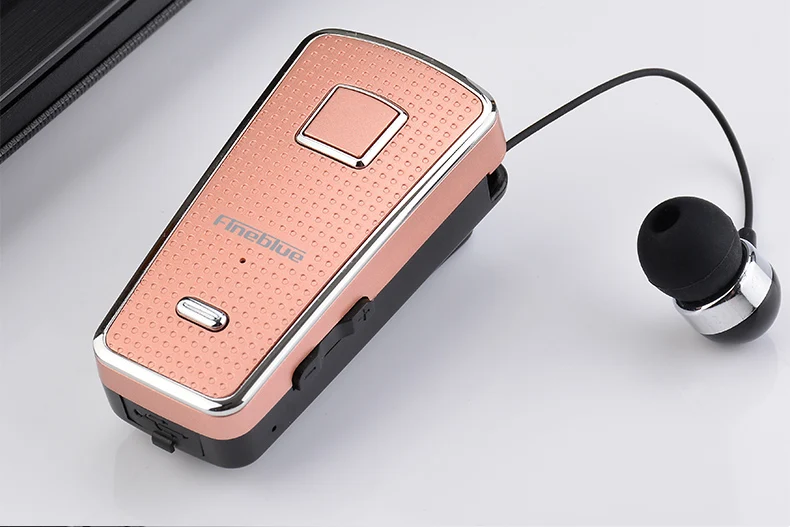 Портативные наушники вкладыши Fineblue F970 беспроводные Bluetooth с зажимом для шеи