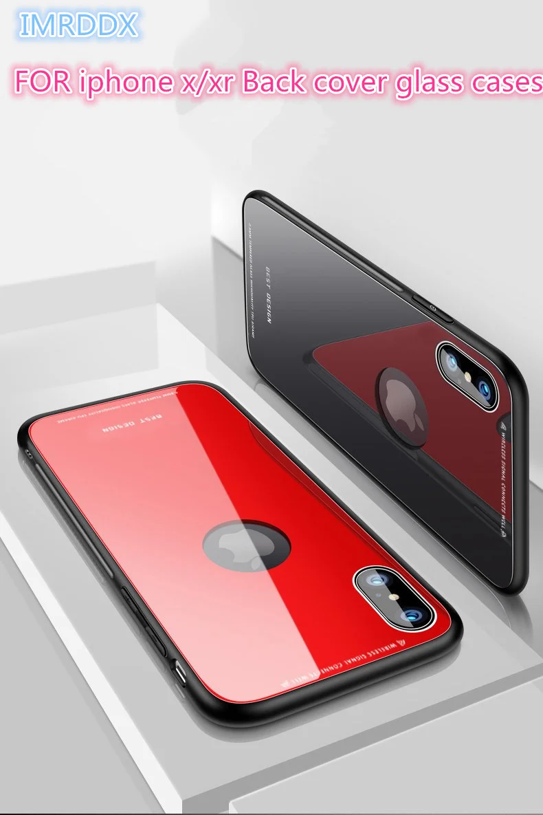 Задняя крышка стекло чехол для iPhone XS/X прозрачная задняя | Мобильные телефоны и