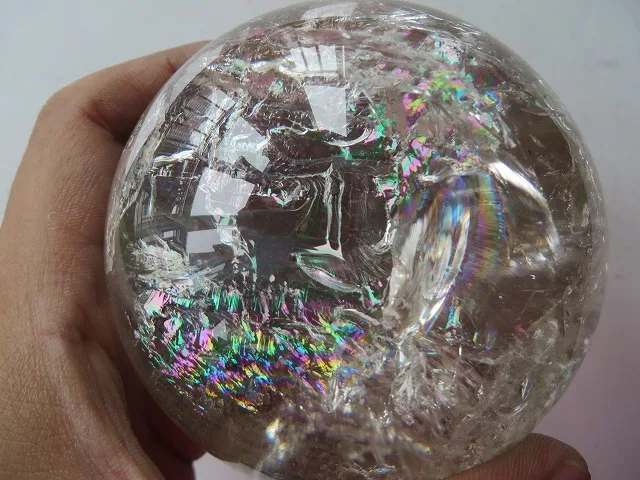 3.16&quot Natural Smoky Quartz Rainbows Ball Crystal Sphere Orb Healing 722g | Дом и сад
