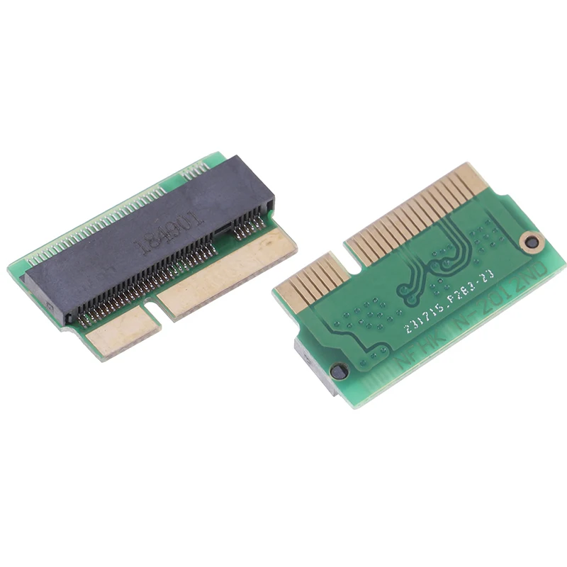 Горячий M.2 SSD PCIE адаптер M2 NGFF AHCI 2280 12 + 16 Pin для Macbook Air 2013 добавить на карты в