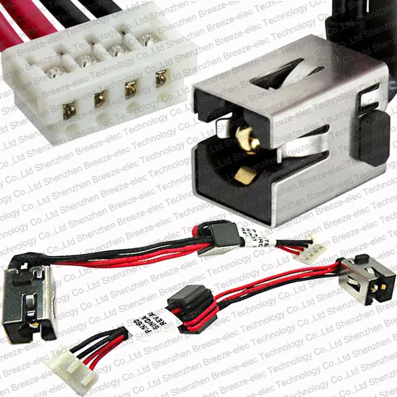 5 шт./лот оригинальный новый разъем питания постоянного тока для ноутбука