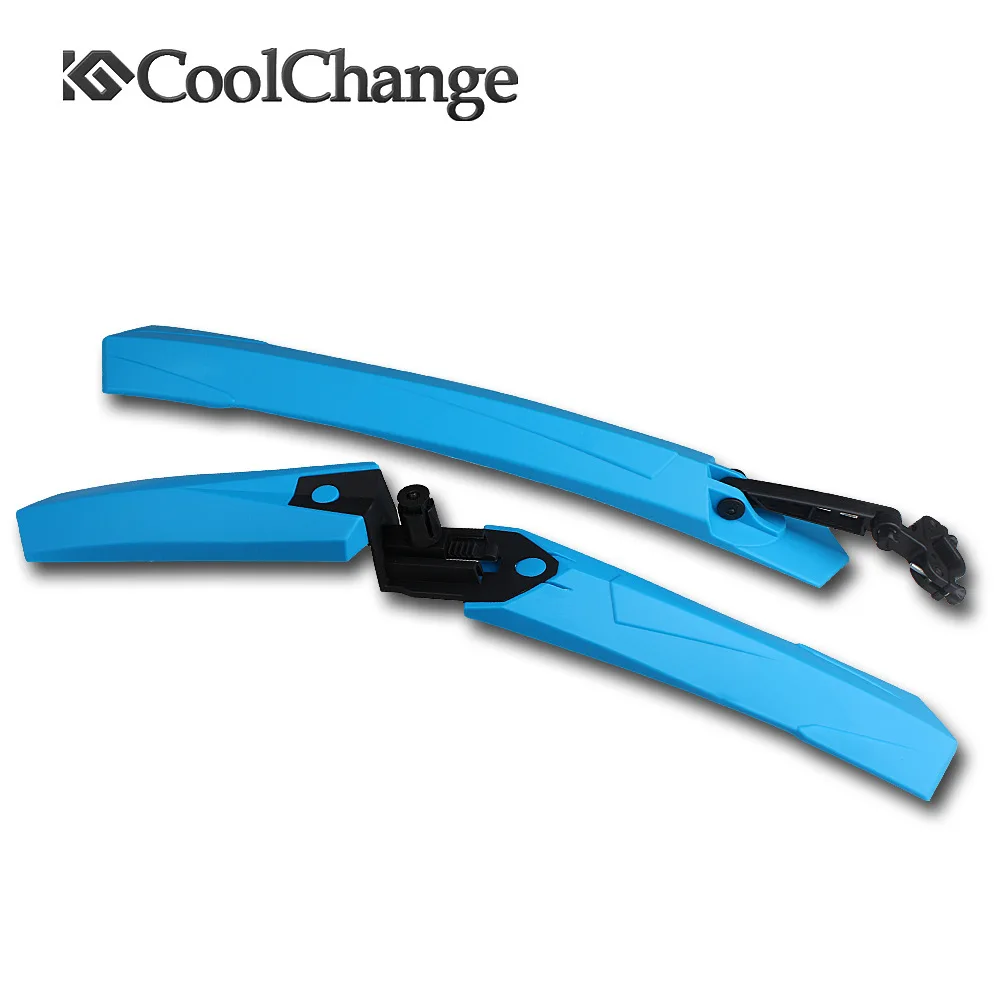 Велосипедные крылья высокоэластичные пластиковые быстросъемные передние и