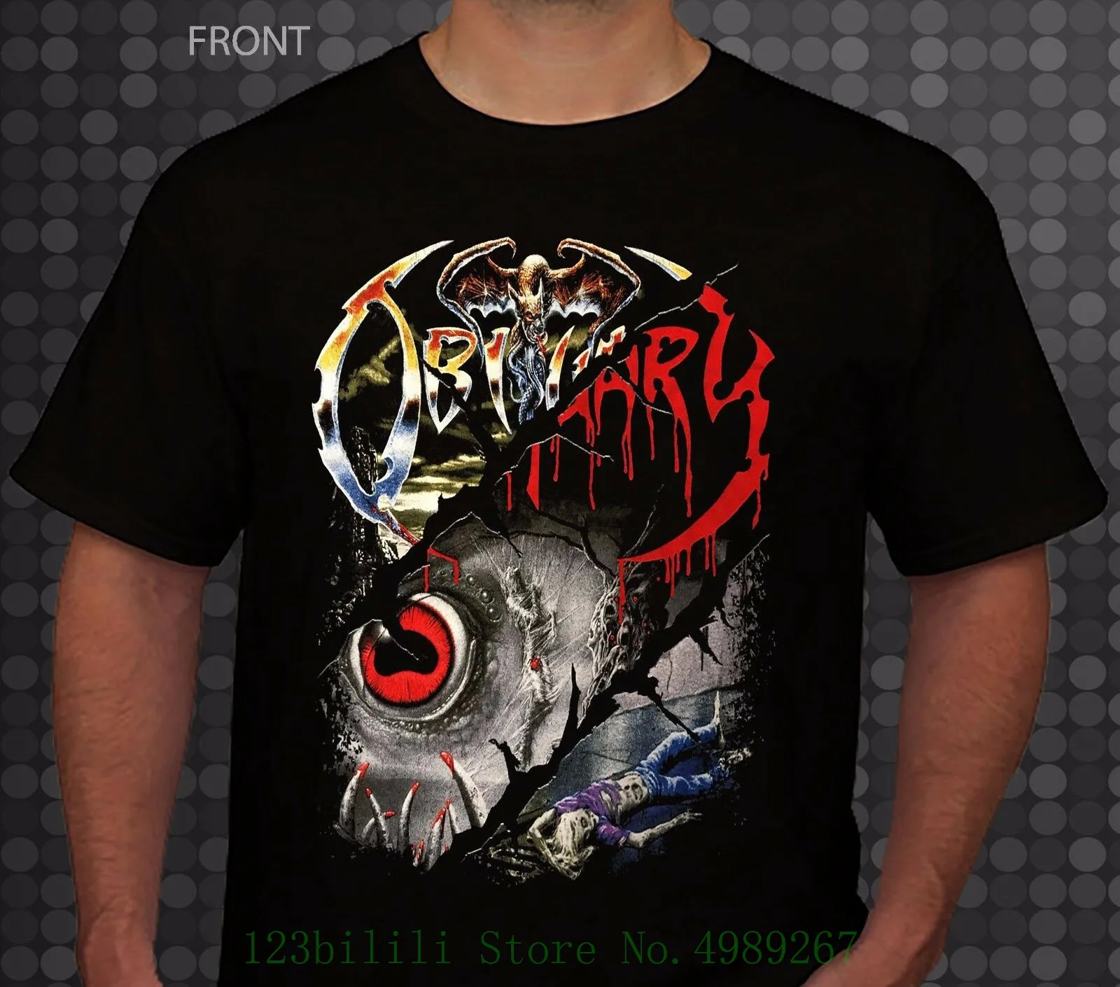 Некролог американская Death Metal Band футболка Размеры: S до 6xl рубашка хлопок Высокое