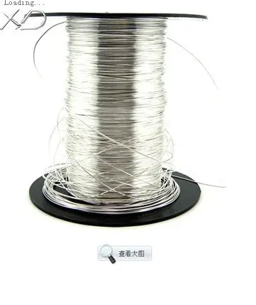 

925 Solid Sterling Silver finding,5meters of sterling 0.5mm Genuine Pure silver wire Silver Jewelry finding