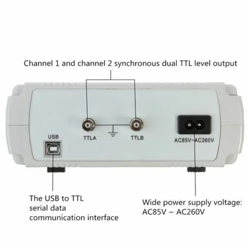 FY3225S 25 МГц двухканальный Функция DDS генератор сигналов Синусоидальная волна произвольной формы 100 МГц счетчик частоты