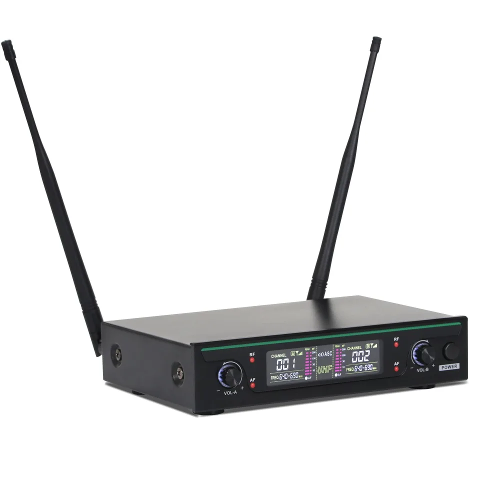 С фабрики Профессиональный uhf беспроводной микрофон для церкви, семейные вечерние, маленький караоке ночь