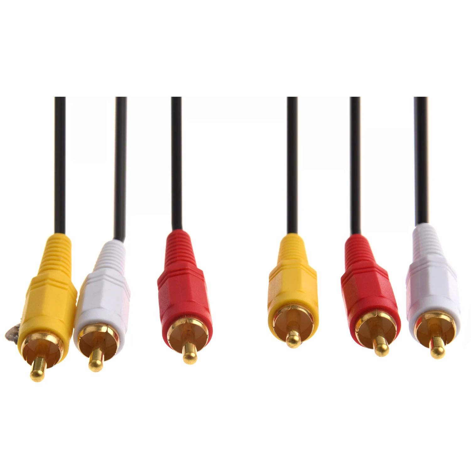 PLA 3 x RCA (L + R V) композитный аудио видео кабель 50 футов для ноутбука|audio video cable|video