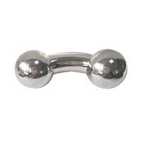 12mm thick 316l stainless steel body piercing jewelry curved barbell man genital piercing body jewelry