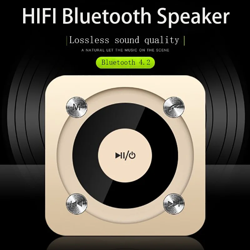 Смарт Bluetooth колонки Классический Портативный дизайн стерео объемный звук HD вызов
