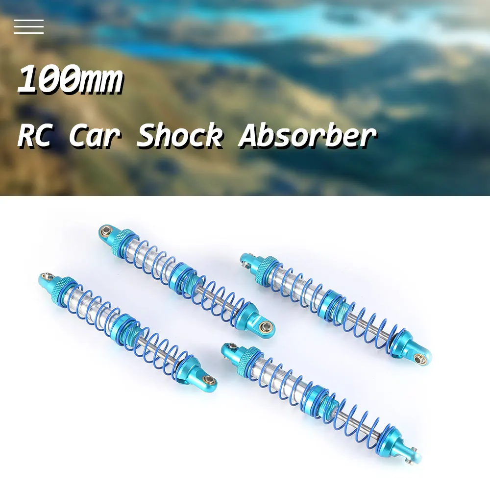 

4pcs 100mm Shock Absorber Suspension for 1/10 HSP Redcat RC4WD Tamiya Axial SCX10 D90 HPI RC Car Crawler Kit