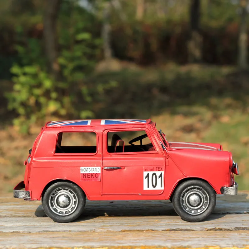 Винтажные автомобильные модельные металлические изделия железная камера