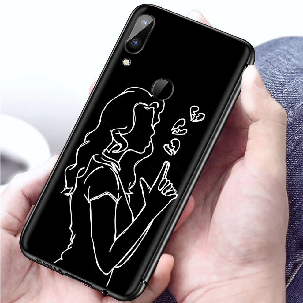 Lavaza Kpop Сердце Любовь палец чехол для Xiaomi Mi 9 Pro 8 6 A1 A2 Pocophone F1 Lite Max 3 10 Redmi K30|Бамперы| |