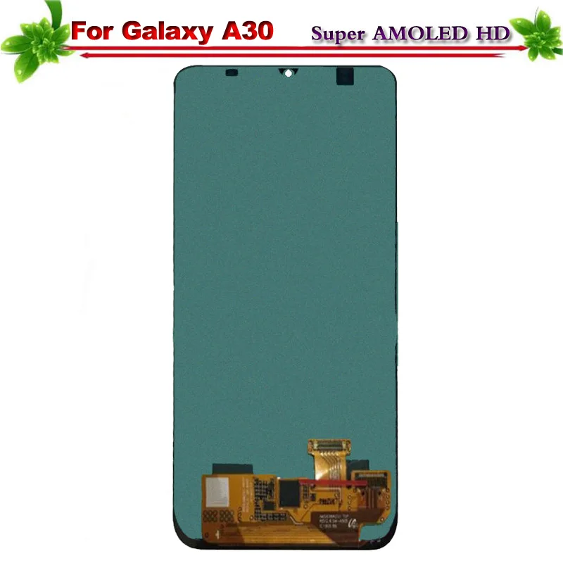 Super Amoled для samsung galaxy A30 A305/DS A305F A305FD A305A ЖК-дисплей Дисплей Сенсорный экран планшета