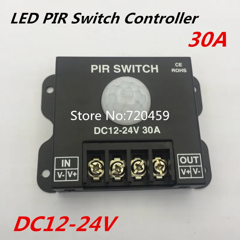 

Человеческий тело 30A DC12V-24V Led PIR переключатель контроллер датчик индукционный светодиодный диммер переключатель светодиодный светильник ще...
