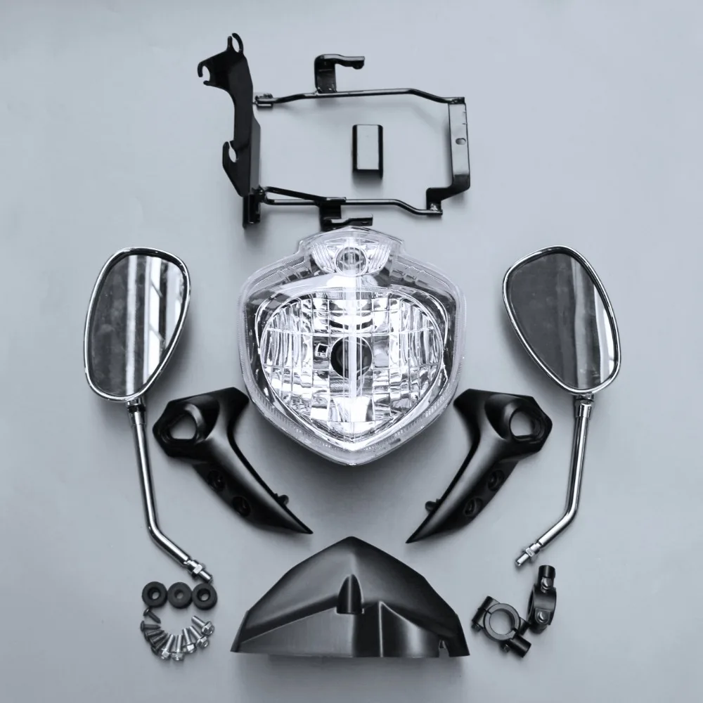 Подходит для FZ6 N/S FZ 6N FZ6N 2007 2010 2008 2009 комплект фар Монтажная скоба зеркало
