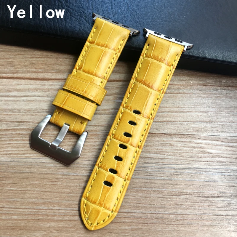 Ремешок из натуральной кожи для Apple Watch 4 iWatch 42 мм 44 мм|Ремешки часов| |