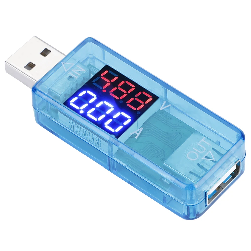 ANENG USB цветной ЖК-Вольтметр Амперметр измеритель тока мультиметр для измерения usb-устройств QC2.0/QC3.0 Быстрая зарядка тест