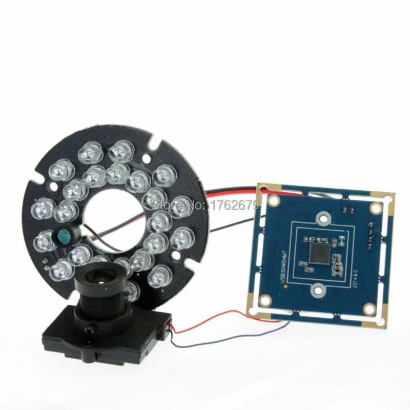 VGA OV7725 дешевая камера видеонаблюдения с ночным видением мини-модуль usb для