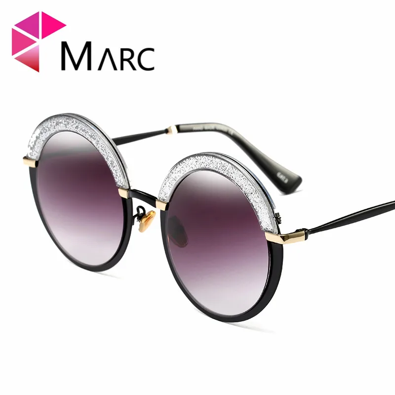 MARC UV400 Новая мужская и женская солнцезащитные очки пластиковые Металл Óculos