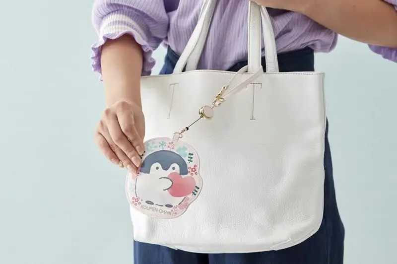 IVYYE/модные Kawaii Penguin аниме, плюшевая визитница из искусственной кожи с мультяшным рисунком, Кредитные ID Сумки, кошелек для монет и автобусов, подарки для девочек, новинка
