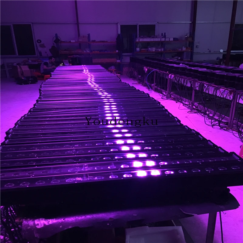 Контроллер DMX диммер 18*3 Вт rgb 3 в 1 светодиодный настенный светильник IP65 наружное