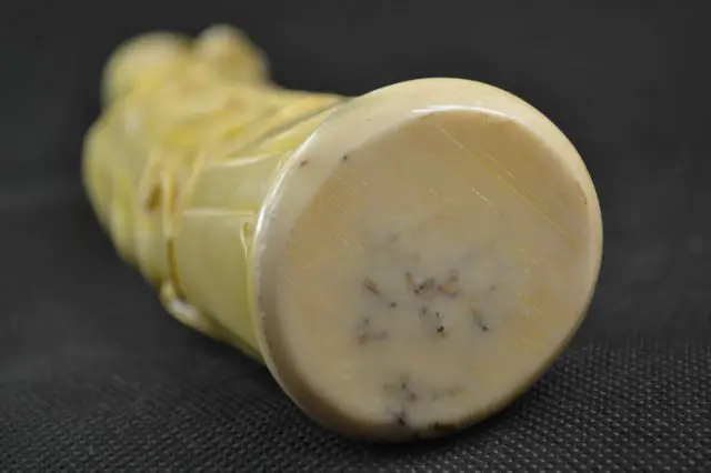 Сложная редкая старинная искусственная Окс кость Смола эффективность квань Инь