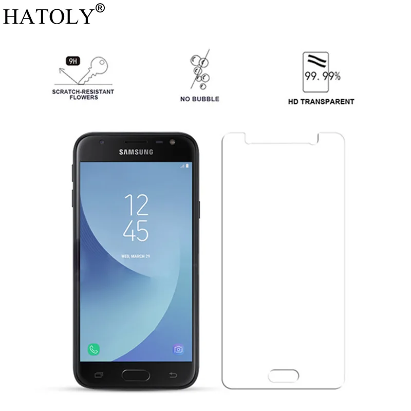 Для стекла Samsung Galaxy J2 Pro 2018 Защитная пленка для экрана закаленное стекло