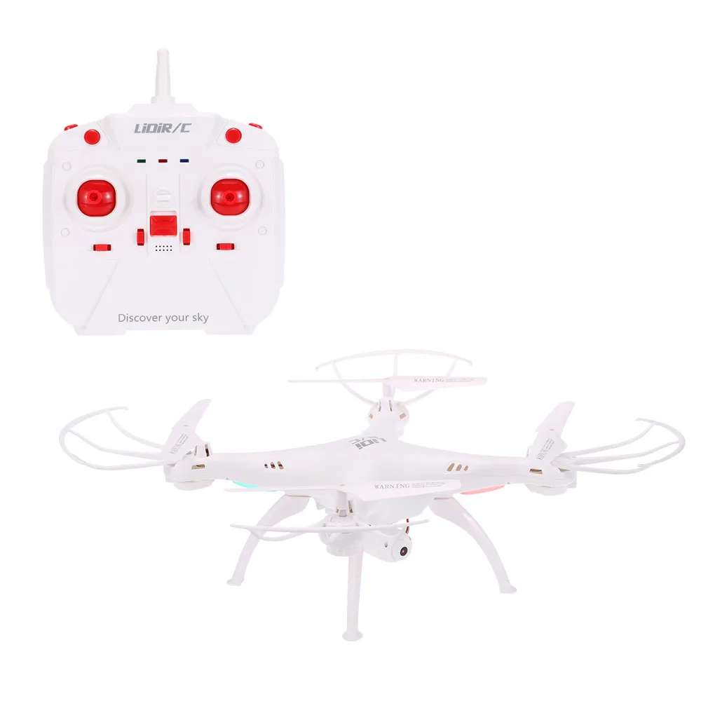 Квадрокоптер GoolRC LiDi L15W 2 4G 4 канала 6 осевой гироскоп Wi Fi передача FPV с камерой 0 3 МП