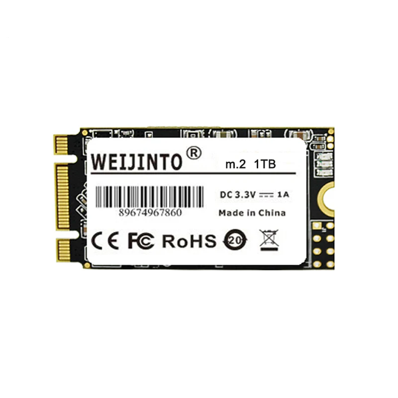 WEIJINTO NGFF m.2 SSD накопитель на жестком дискеtb HDD 2242 мм M2 жесткого диска Inernal