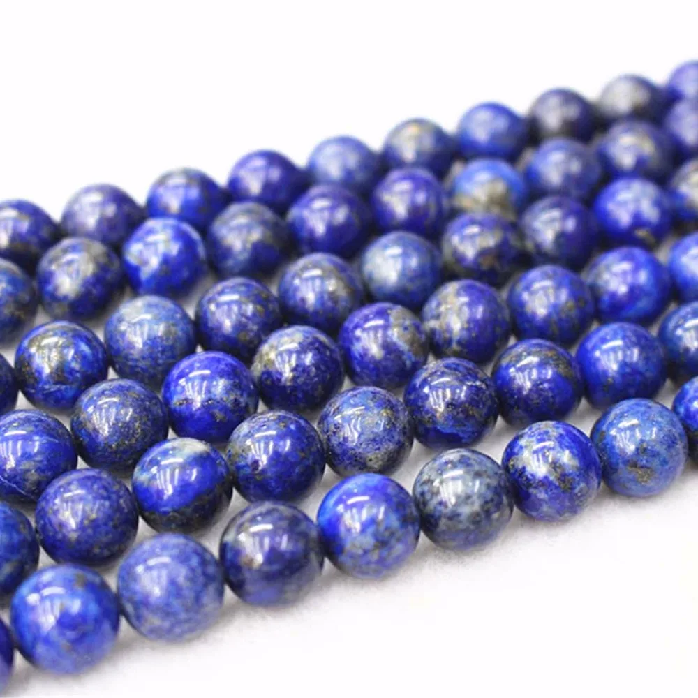 Бусины Из Натурального лазурита, 4 мм, 6 мм, 8 мм, 10 мм, 12 мм, лазурит, гладкие и круглые BeadsDIY для изготовления ювелирных изделий Бусины Из Натурального лазурита, 4 мм, 6 мм, 8 мм, 10 мм, 12 мм, лазурит, гладкие и круглые BeadsDIY для изготовления ювелирных изделий