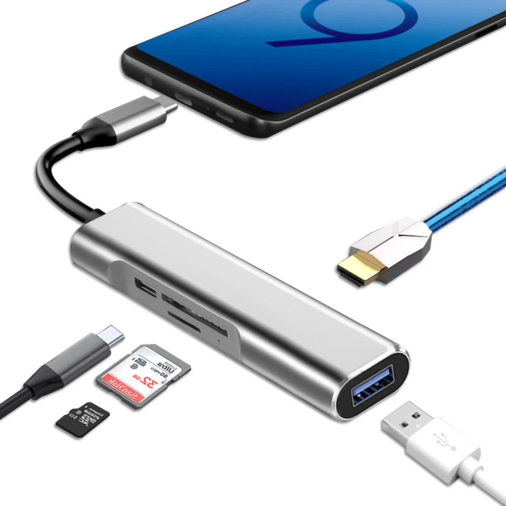 Док станция для ноутбука Macbook Pro/Air 2018 hp Dell huawei поверхности док samsung Dex Pad тип C HDMI