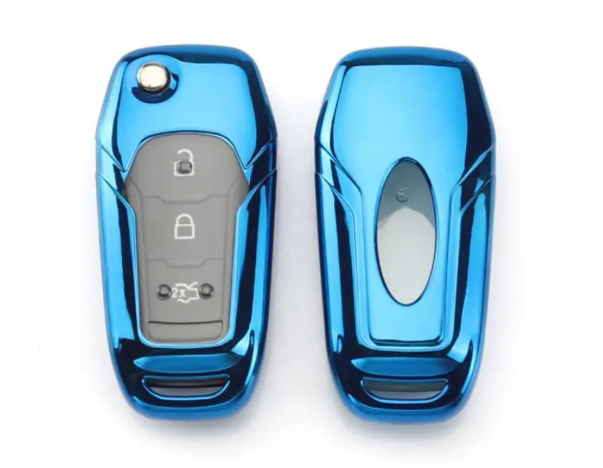 Чехол для ключа из ТПУ Ford Everest Ranger Fusion Edge|Футляр автомобильного ключа| |