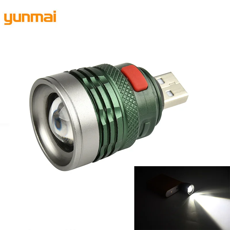 led usb Portable Charging Lantern Computer Light 3-Mode Reading Lamp USB interface Mini Flash Q5 By Power Bank 926 | Лампы и освещение