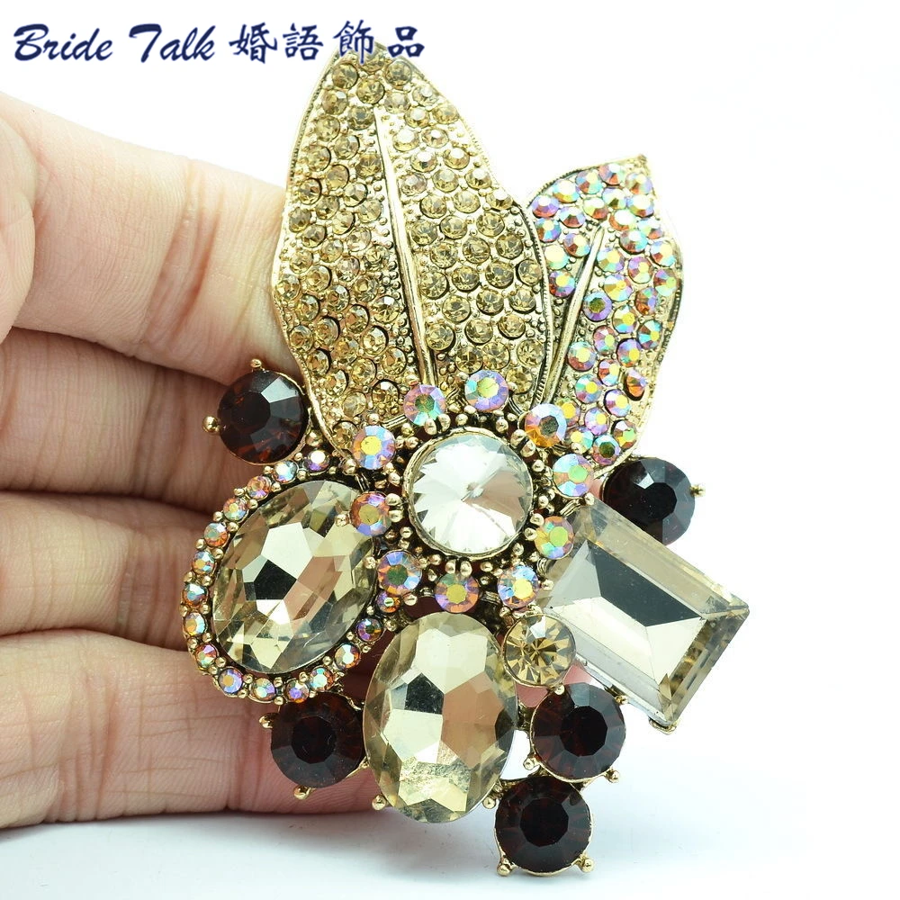 Женская Винтажная брошь в виде цветка или листа|brooch pendant|bouquet broochbrooch pins vintage |