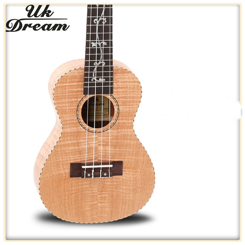 Акустическая гитара 23 дюйма маленькая 4 струны полный окуме тигр Классическая
