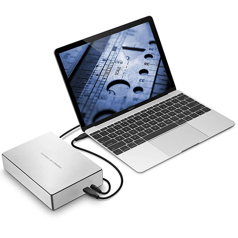 Seagate LaCie Porsche Design настольный диск 4 ТБ 6 8 жесткий P9237 3 5 &quotвнешний HDD USB 1 type C для ПК
