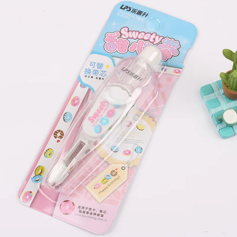 4 шт./лот новинка 2016 цветная кружевная Корректирующая лента милые Креативные