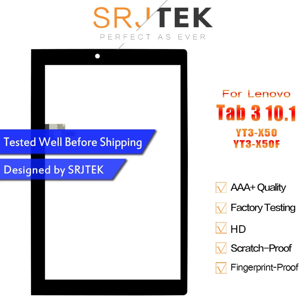 Srjtek новинка 100% года для Lenovo YOGA Tab 3 диагональ 10 1 дюйма искусственный сенсорный